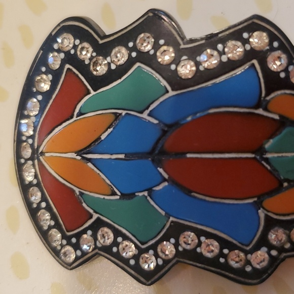 Art Deco Celluloid Pin antique vintage - Picture 2 of 4